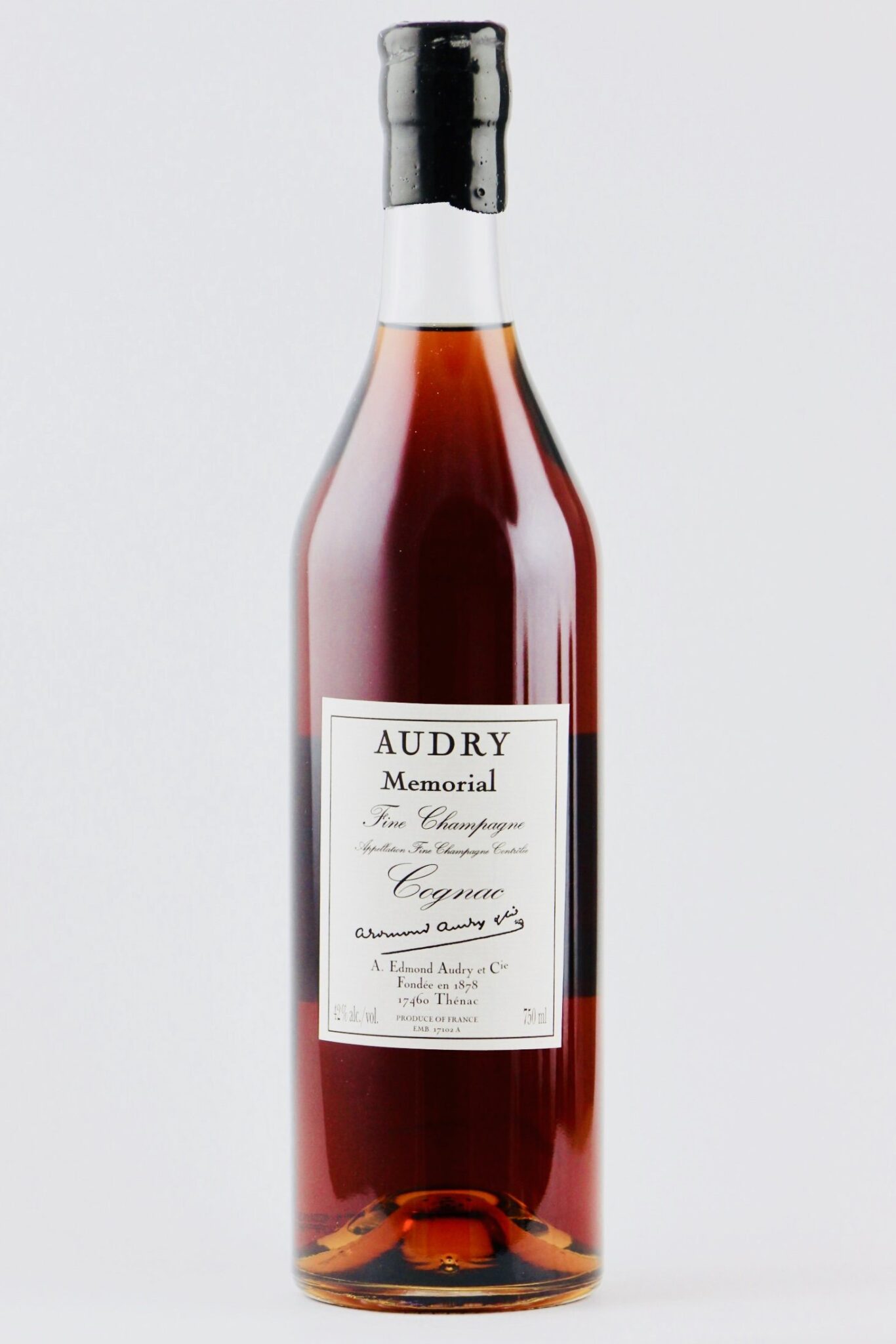 Audry Memorial Cognac סיגאר מגזין החיים הטובים