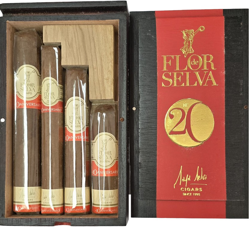 Flor de Selva Aniversario No. 20 מארז מהודר לחגיגת עשרים שנה