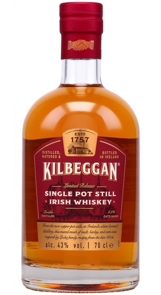 Kilbeggan Single Pot Still, 43%