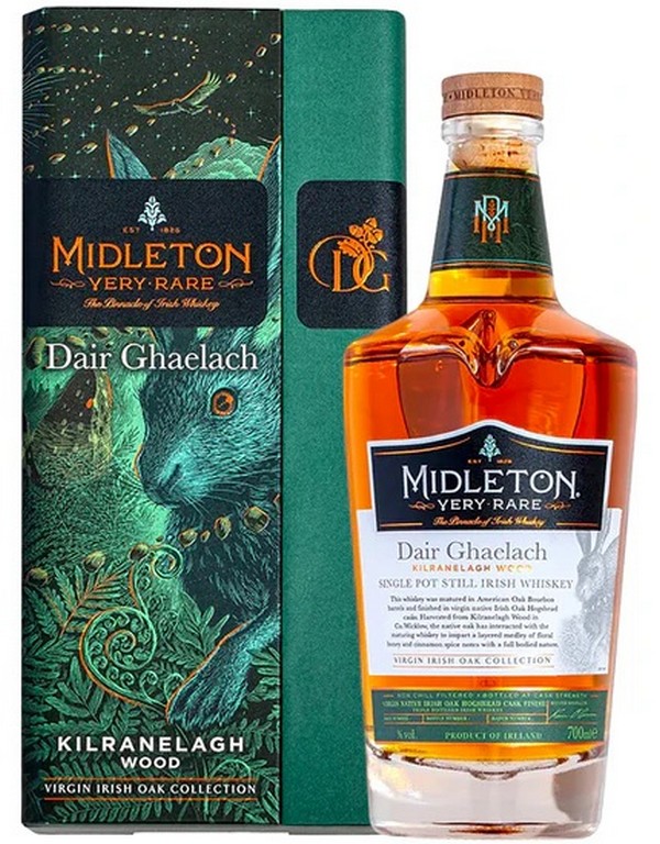 Midleton Very Rare Dair Ghaelach Kilranelagh Wood Irish Whiskey