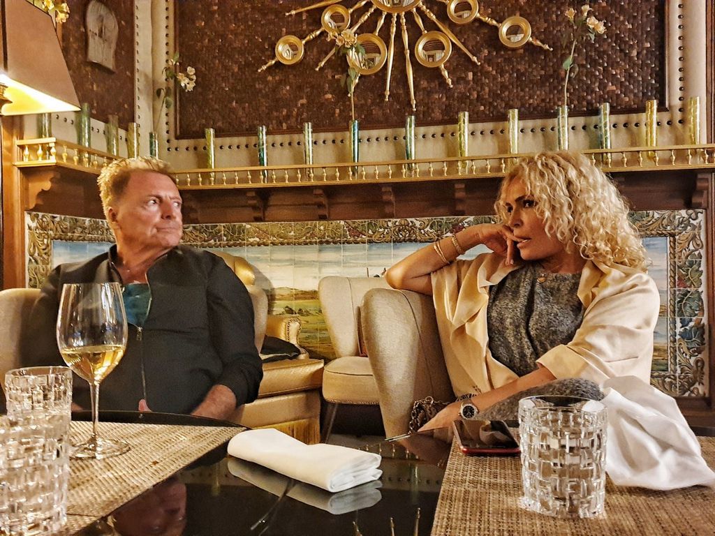 בצילומי הסרט "Mister Mayfair", עם השחקן ההוליוודי ארמנד אסנטה. צילום: שרית בירן