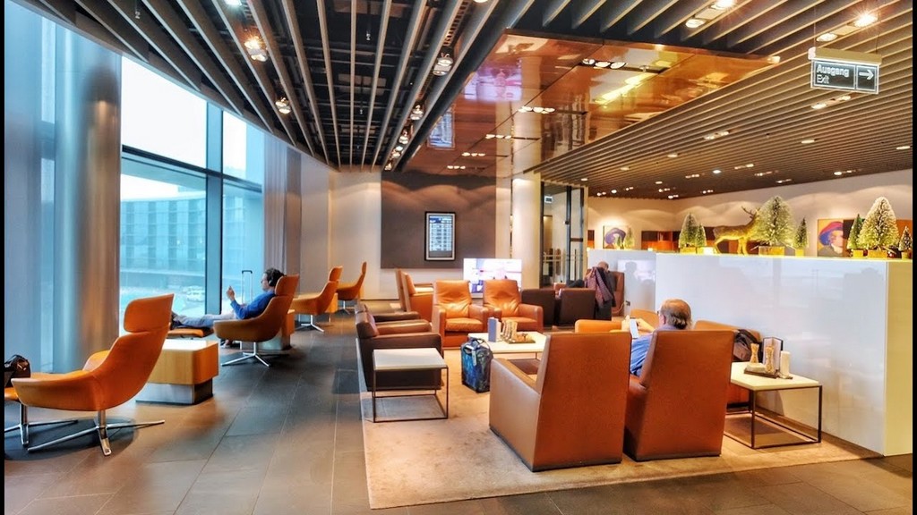 Lufthansa First Class Lounge. צילום: יוטיוב