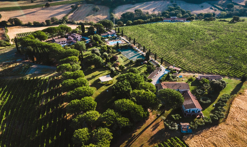 Villa Acquaviva טוסקנה איטליה. צילומים: Villa Acquaviva