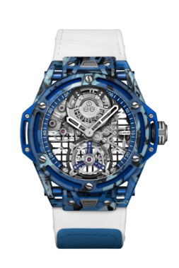 Hublot Big Bang Tourbillon Novak Djokovic GOAT Edition Blue