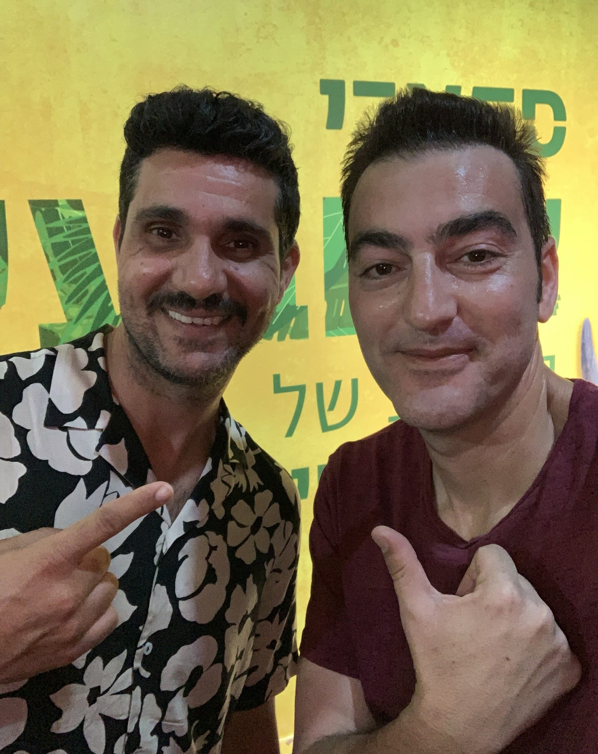 עם שלומי קוריאט, באירוע השקת 100 הופעות קיץ של אטיאס בספארי רמת-גן. צילום: אטיאס הפקות